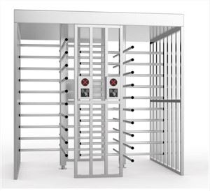 Full Height Turnstile Gate With RFID Reader For Access Control